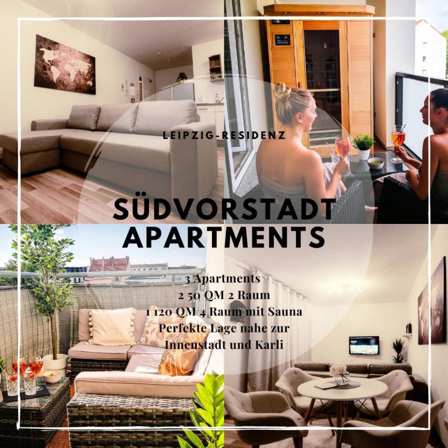 Leipzig Residenz - Suedvorstadt Apartments Exteriör bild